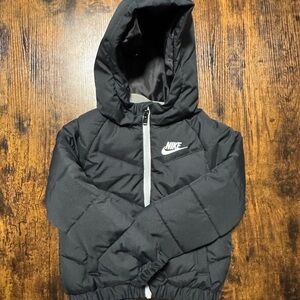 Nike Black Hooded Jacket